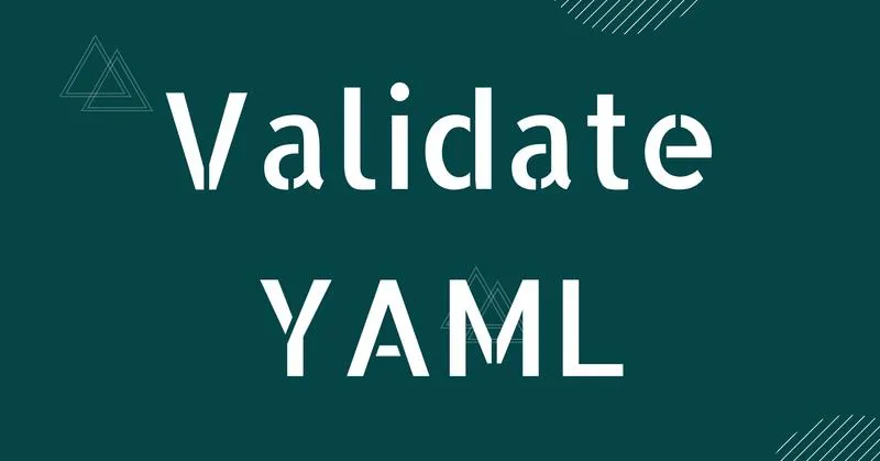 yaml validator