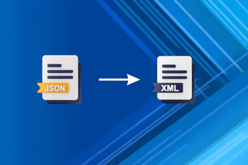 Convert JSON to XML