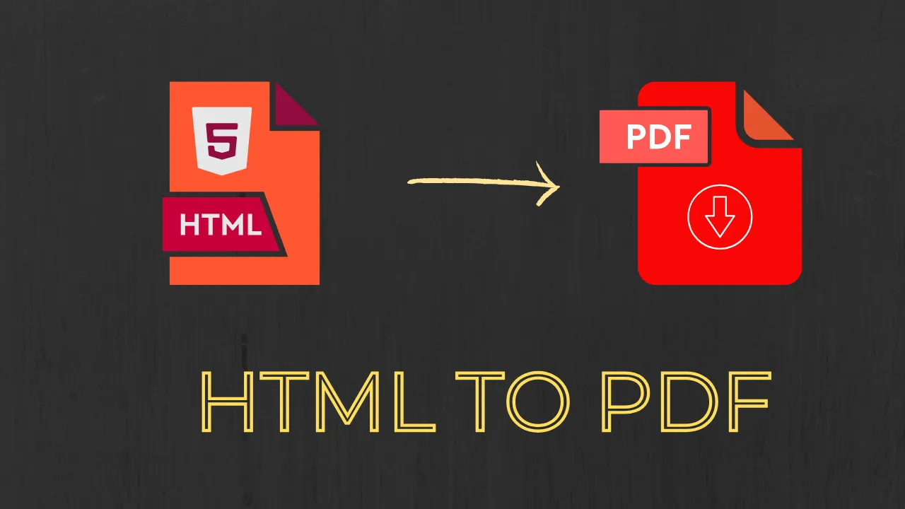Convert HTML to PDF Online - Fast, Free, and Easy