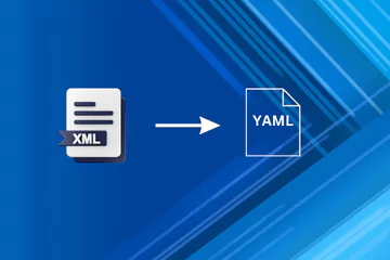 Convert XML file to YAML